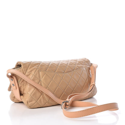 Chanel Caviar Quilted Jumbo Reissue Messenger Flap Beige 3 of 19