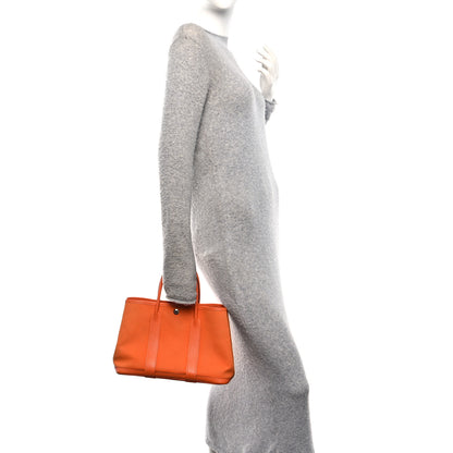 Hermes Toile Negonda Garden Party 30 TPM Orange 2 of 11