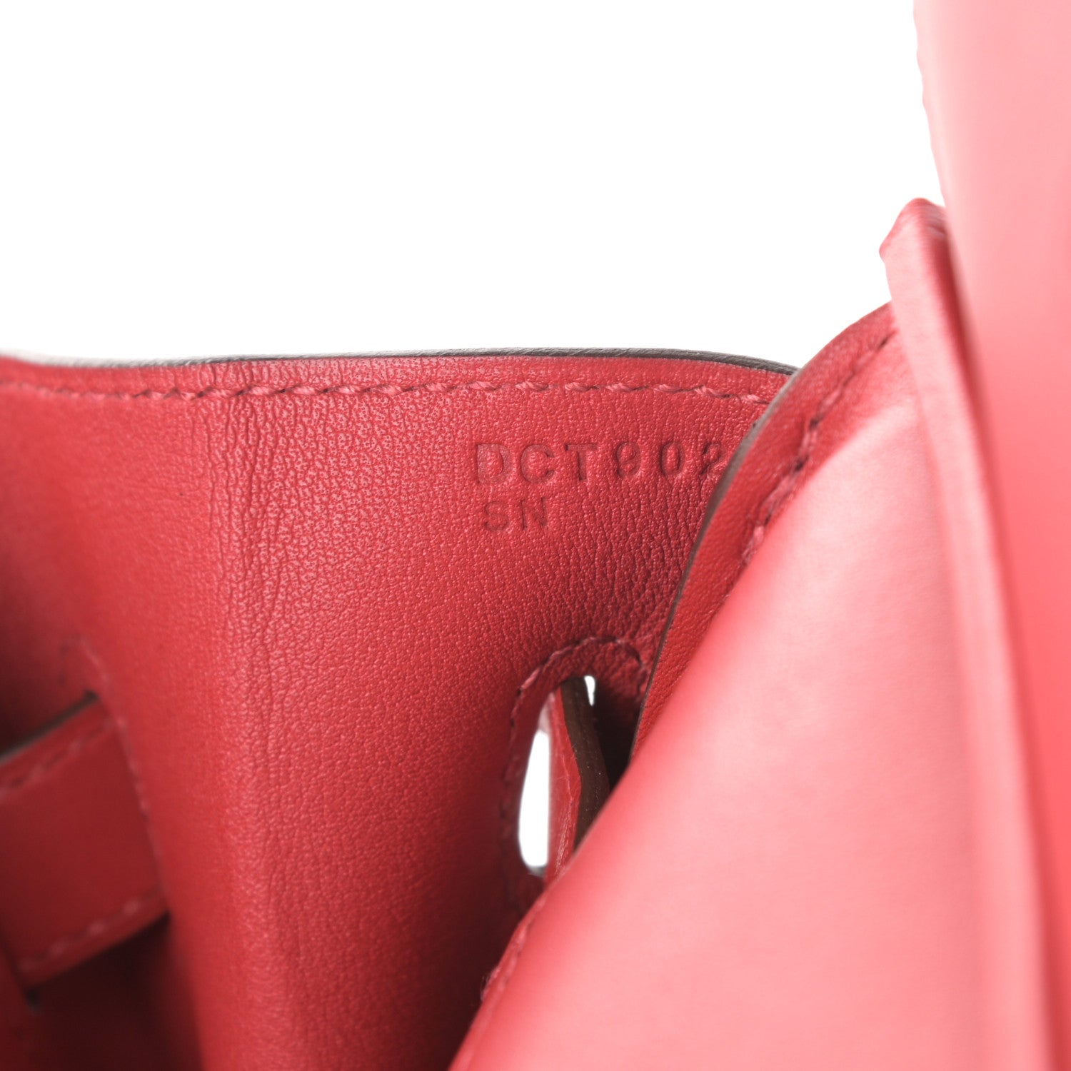 Hermes Swift Epsom Tressage Birkin 35 Rouge Piment Rouge De Coeur Rouge H 7 of 11