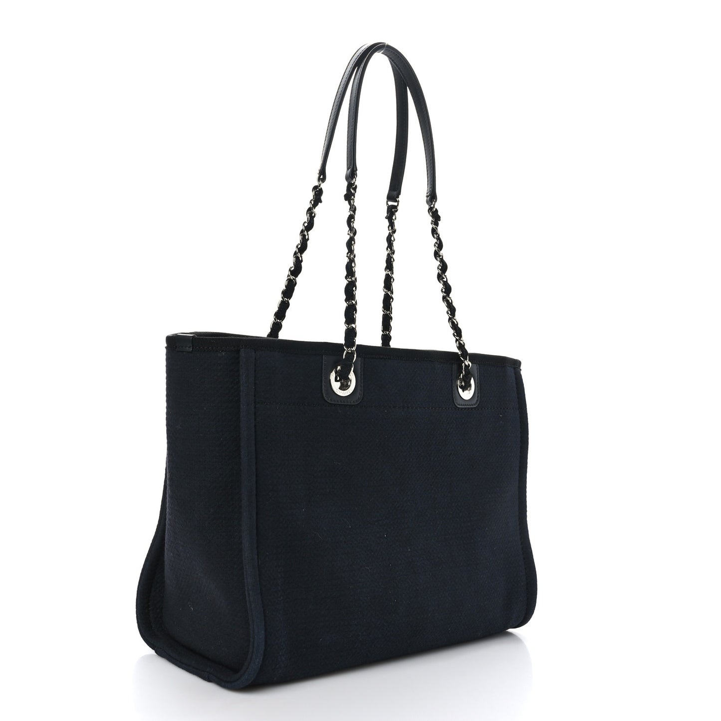 Mixed Fibers Small Deauville Tote Black