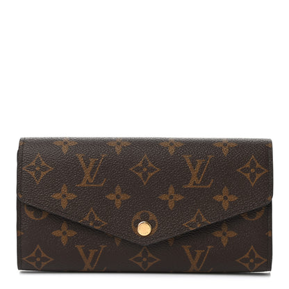 Louis Vuitton Monogram Sarah Wallet NM 1 of 7