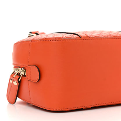 Gucci Soft Microguccissima Small Crossbody Bag Sun Orange 9 of 11