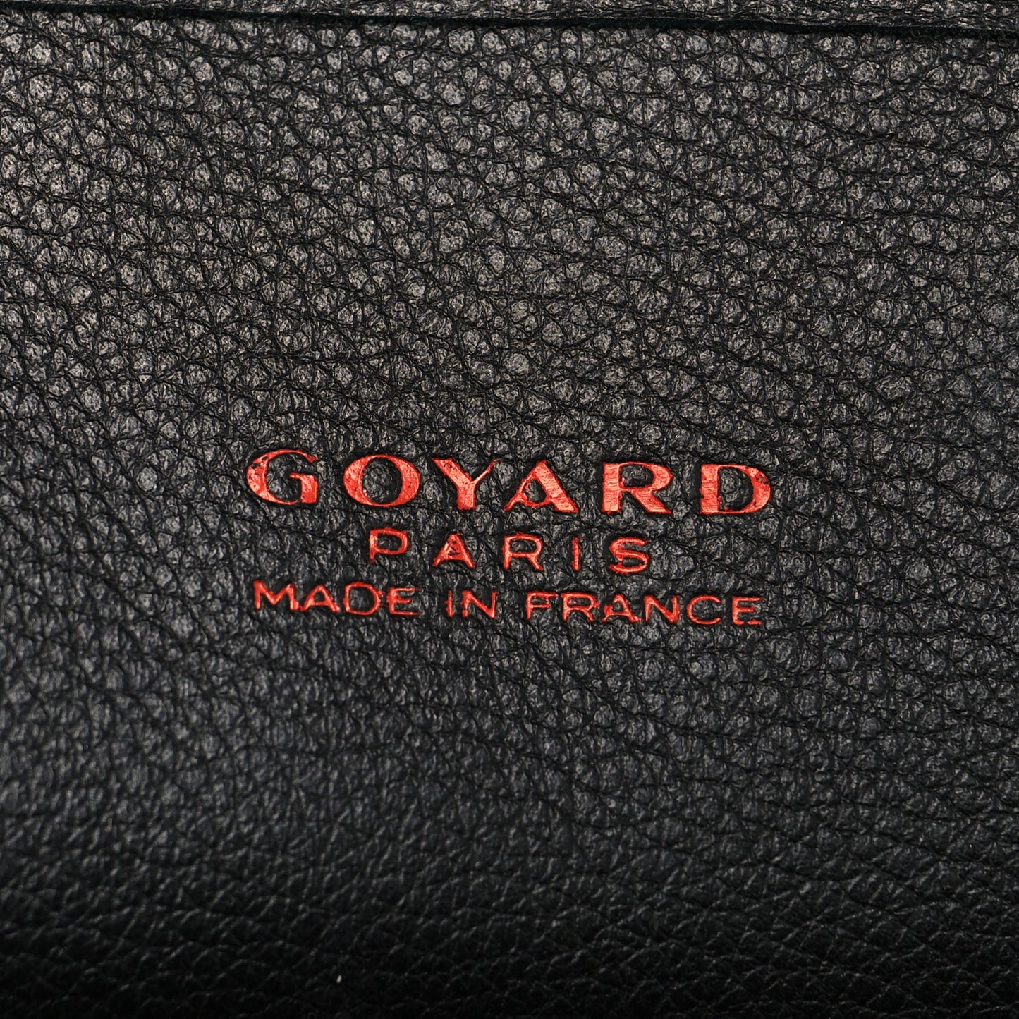 Goyardine Reversible Mini Anjou Black