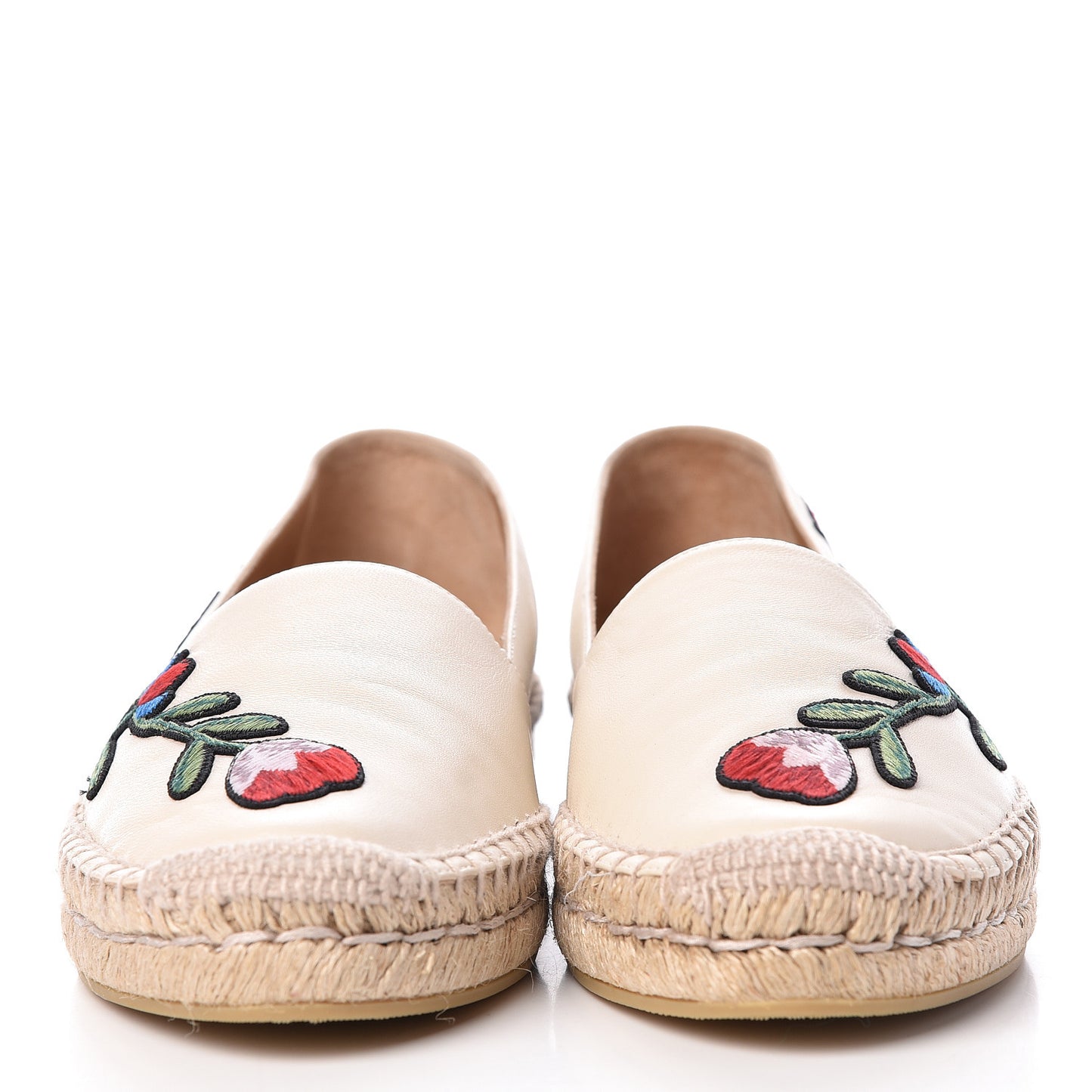 Nappa Ophelia Espadrilles 38.5 Mystic White
