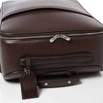 Louis Vuitton Taiga Pegase 60 Rolling Luggage Grizzli 5 of 10