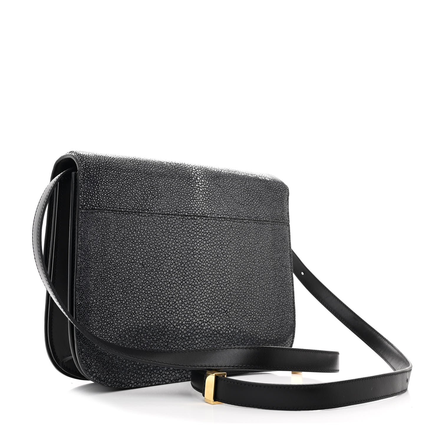 Celine Stingray Medium Classic Box Flap Bag Black 3 of 13