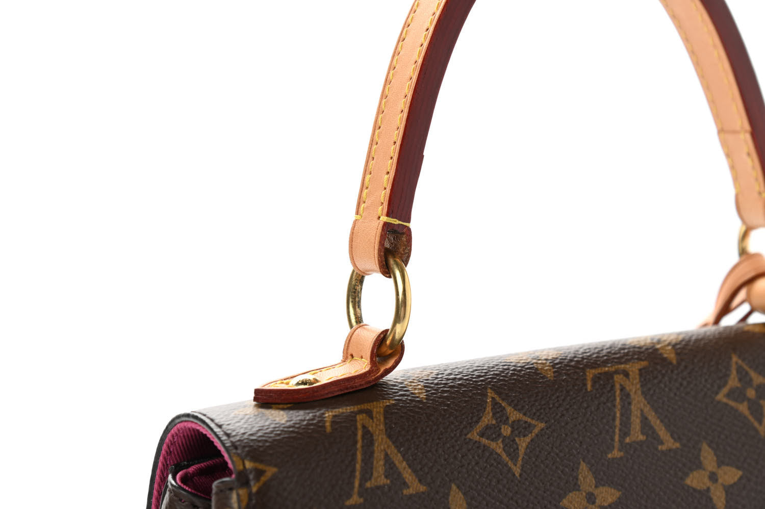 Louis Vuitton Monogram Cluny BB Bordeaux Fuchsia 11 of 13