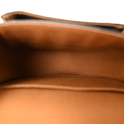 Celine Triomphe Canvas Medium Folco Bag Tan 5 of 10