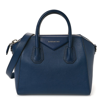 Givenchy Sugar Goatskin Small Antigona Navy 1 of 8