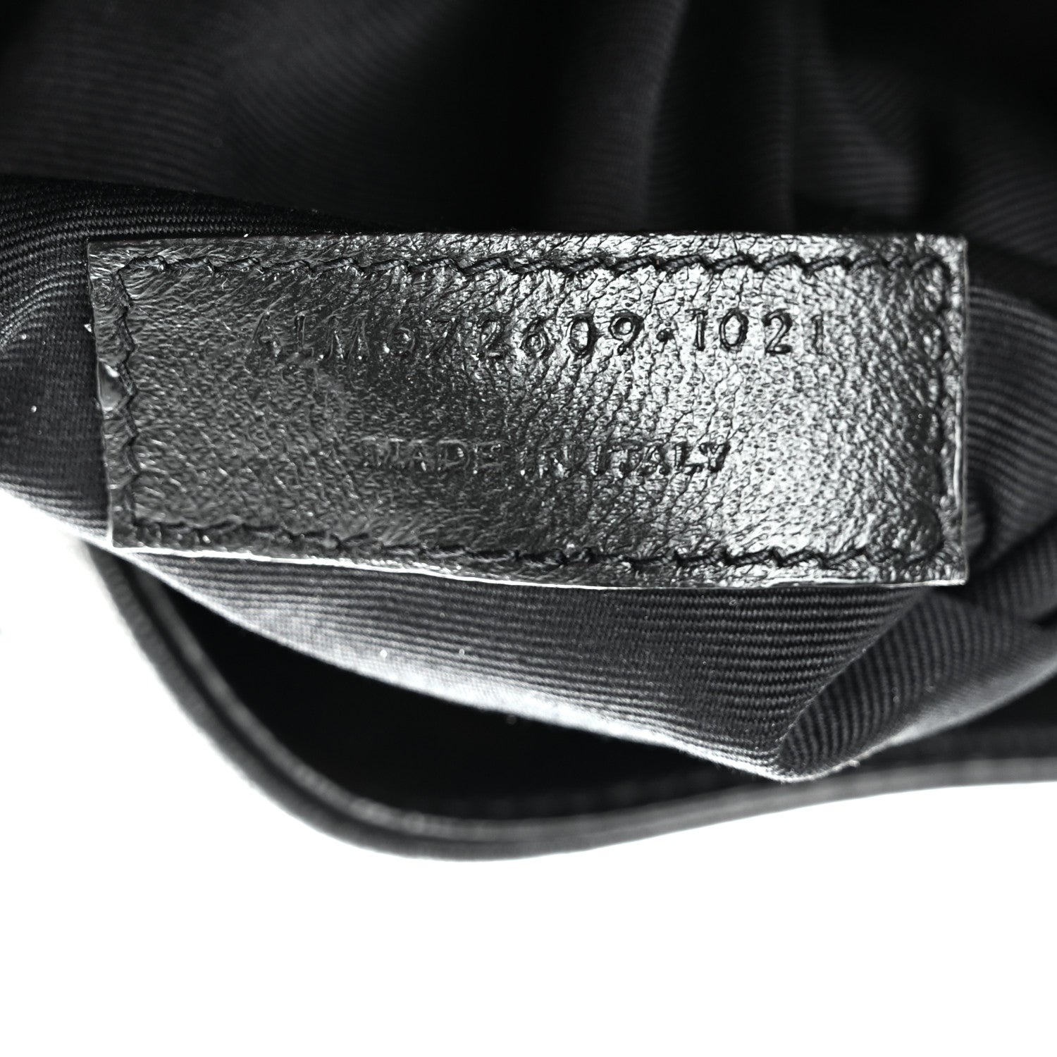 Saint Laurent Lambskin Matelasse Monogram Joe Backpack Black 6 of 11