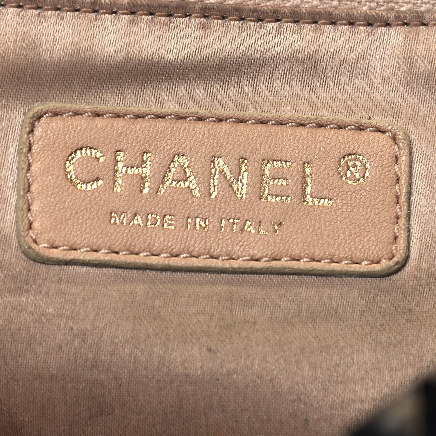 Chanel Nylon Printed Quilted Accordion Flap Black Gold 6 of 19