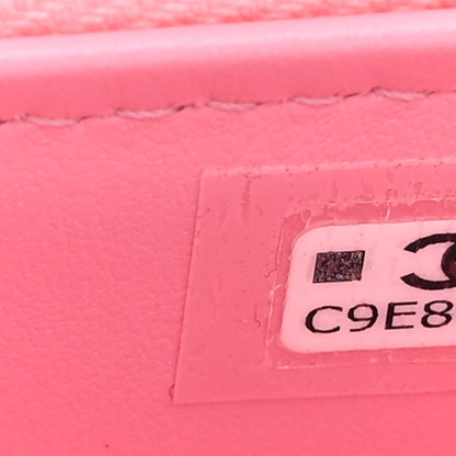 Chanel Caviar Quilted Small Vanity Case With Chain Pink 7 of 11