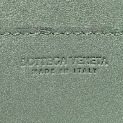 Bottega Veneta Lambskin Maxi Intreccio Small Cassette Crossbody Bag New Sauge 6 of 12