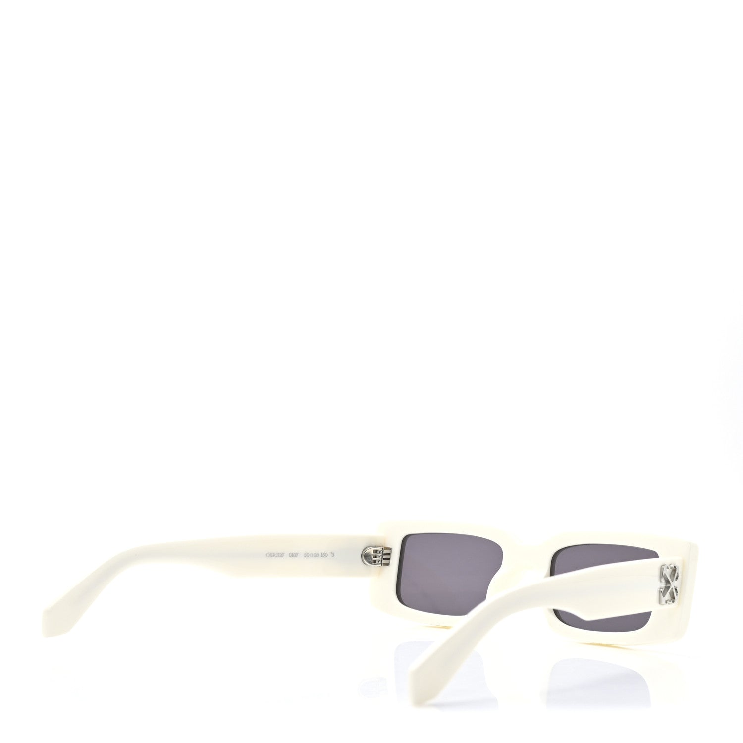 Off-White Acetate Arthur Square Sunglasses OBR1127 White 4 of 7