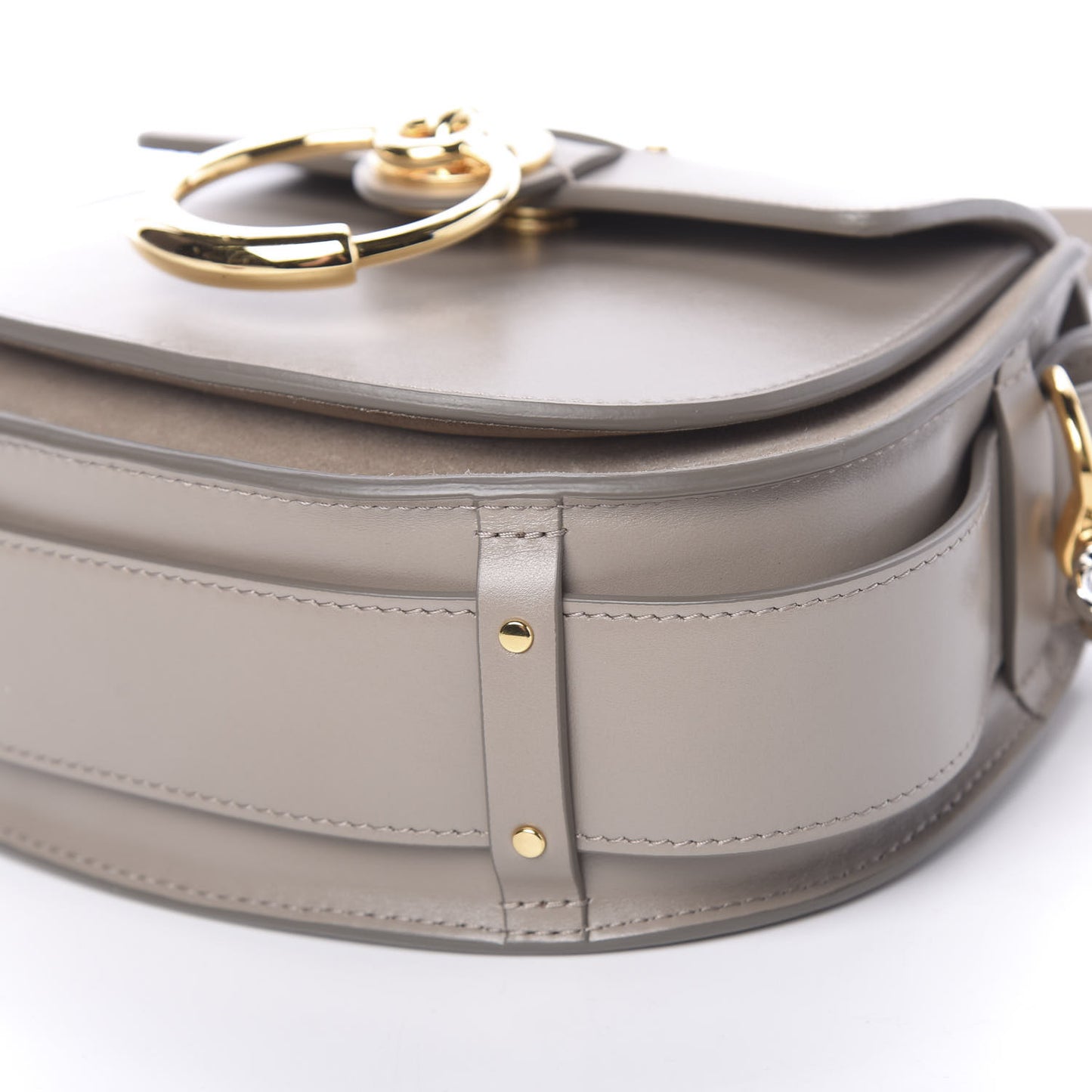 Calfskin Small Tess Bag Motty Grey