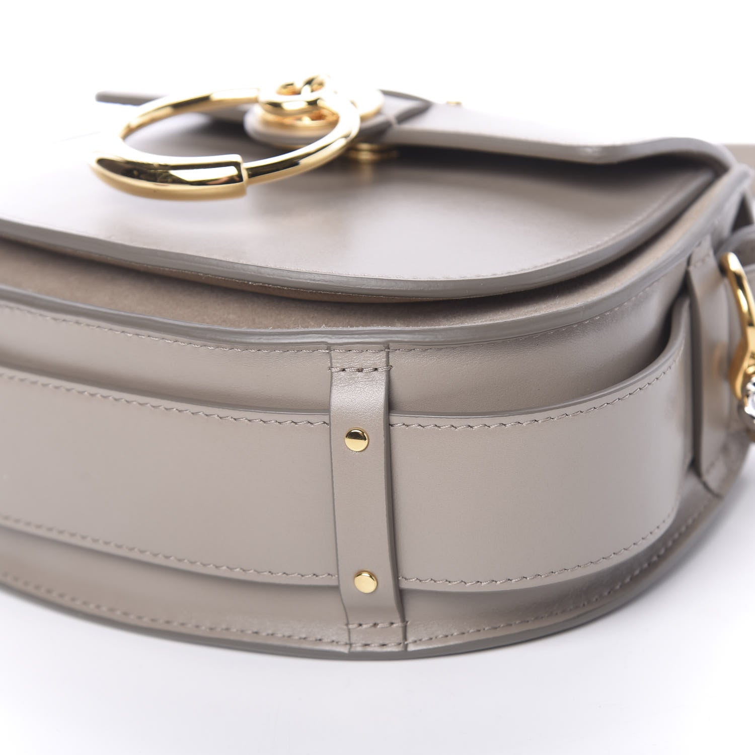 Chloe Calfskin Small Tess Bag Motty Grey 9 of 10