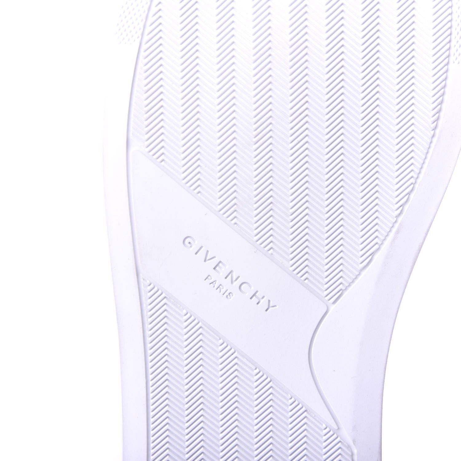 Givenchy Calfskin Band Logo Mens Urban Street Sneakers 45 White Black 8 of 10