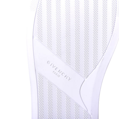 Givenchy Calfskin Band Logo Mens Urban Street Sneakers 45 White Black 8 of 10