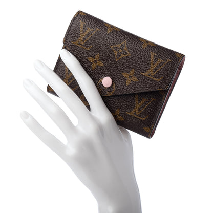 Louis Vuitton Monogram Victorine Wallet Rose Ballerine 2 of 8