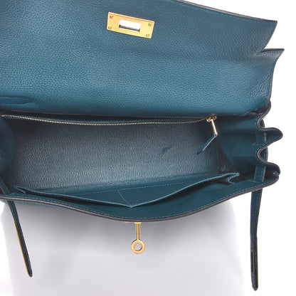 Hermes Togo Kelly Retourne 28 Colvert 8 of 34