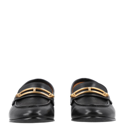 Hermes Calfskin Womens Colette Loafers 35 Black 3 of 9