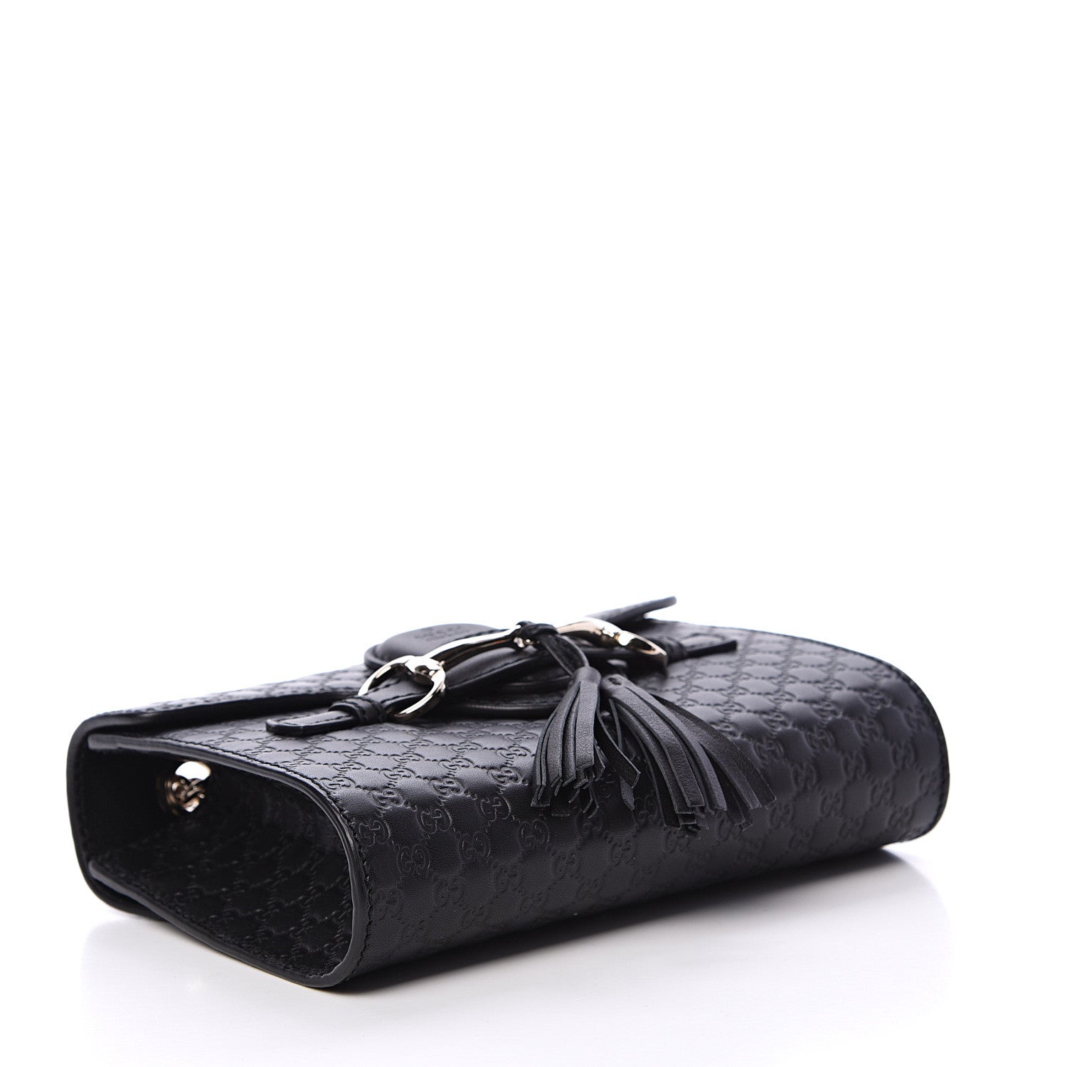 Gucci Microguccissima Mini Emily Shoulder Bag Black 3 of 10