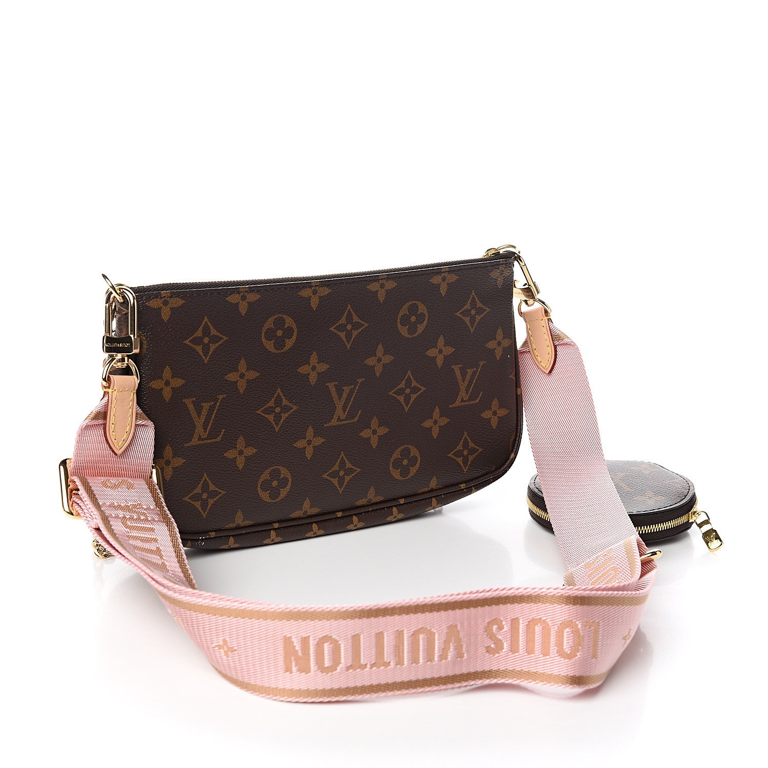 Louis Vuitton Monogram Multi Pochette Accessories Rose Clair 3 of 13