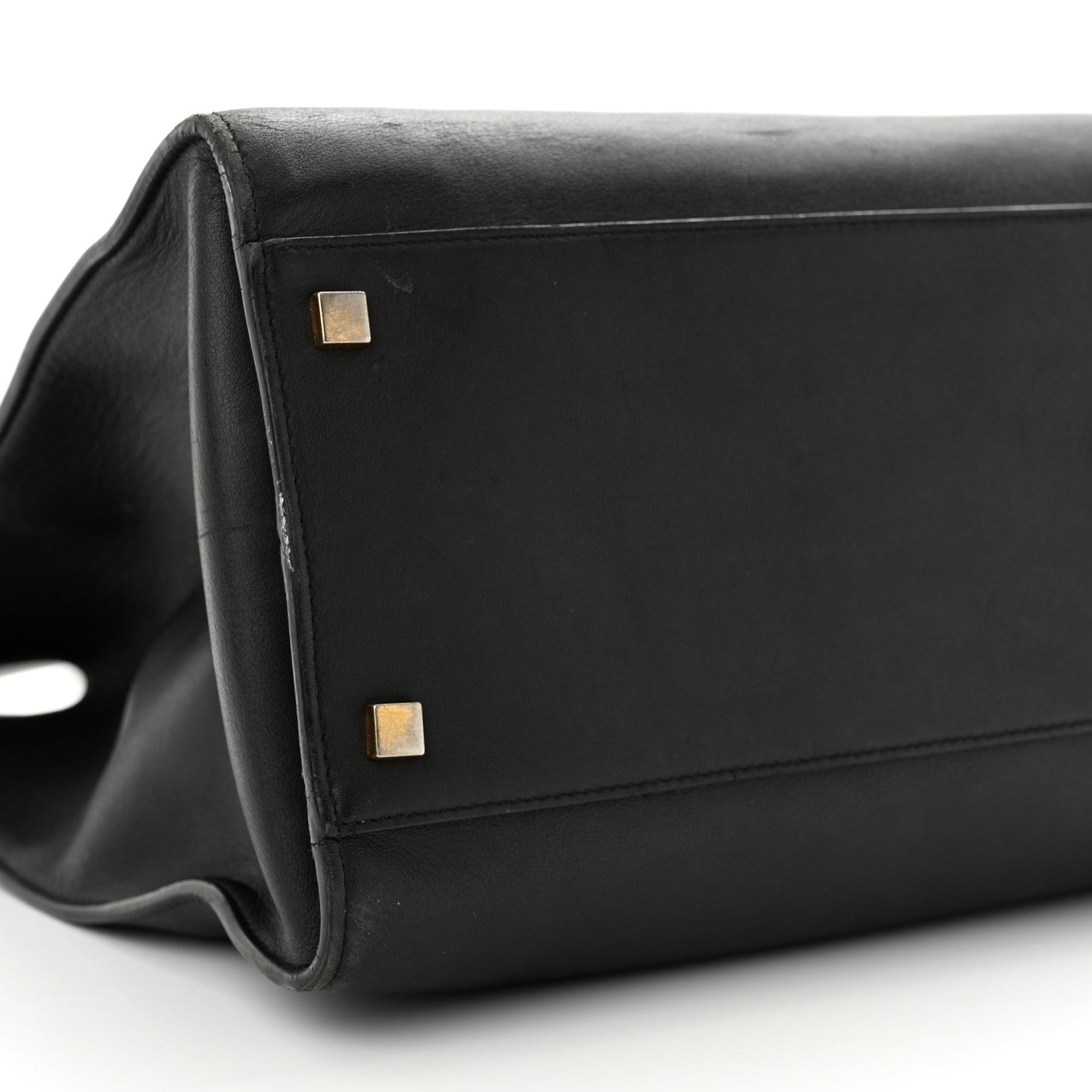Saint Laurent Calfskin Large Manhattan Shopper Tote Black 8 of 16