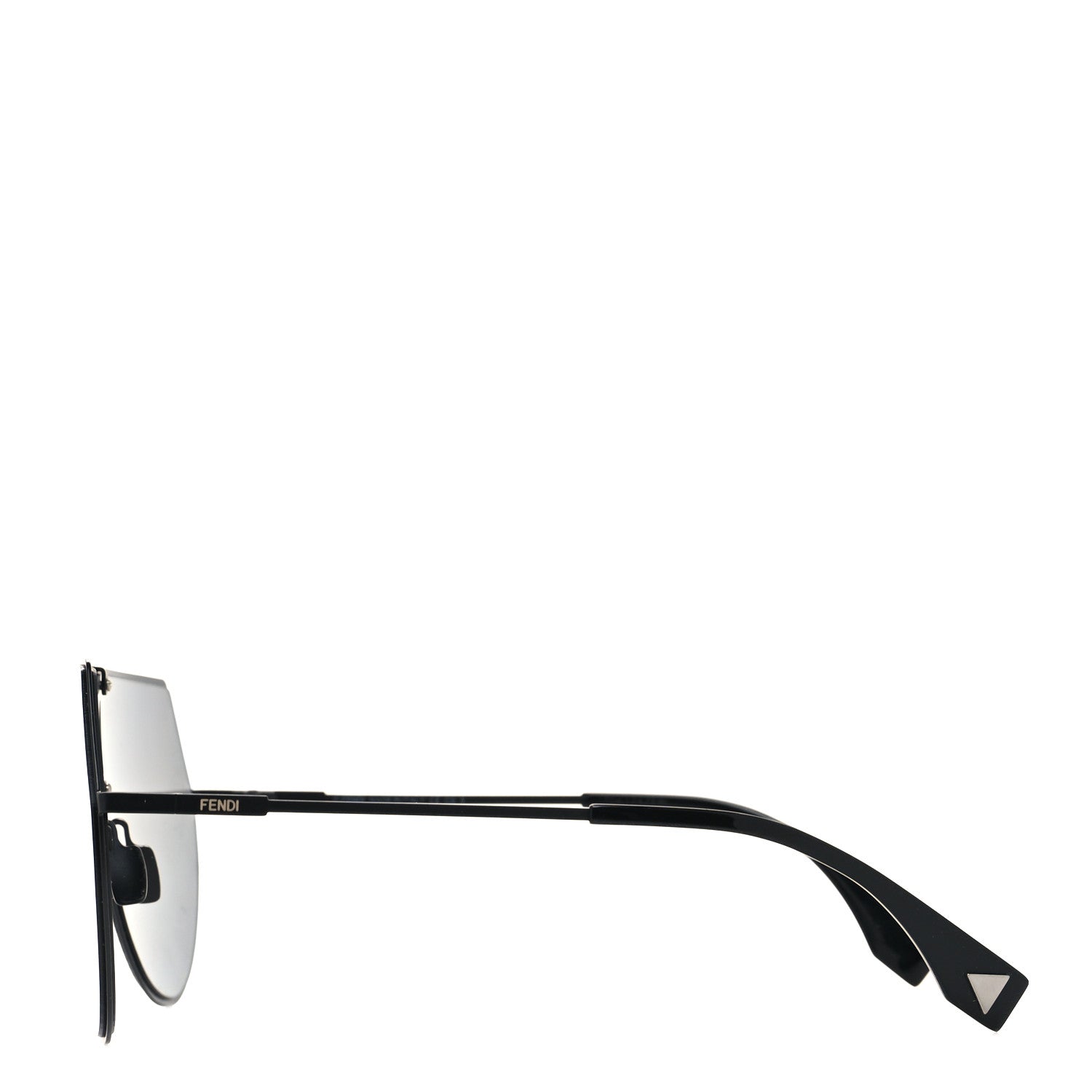 Fendi Metal Mirrored Eyeline Sunglasses FF 0193/S Black 3 of 7