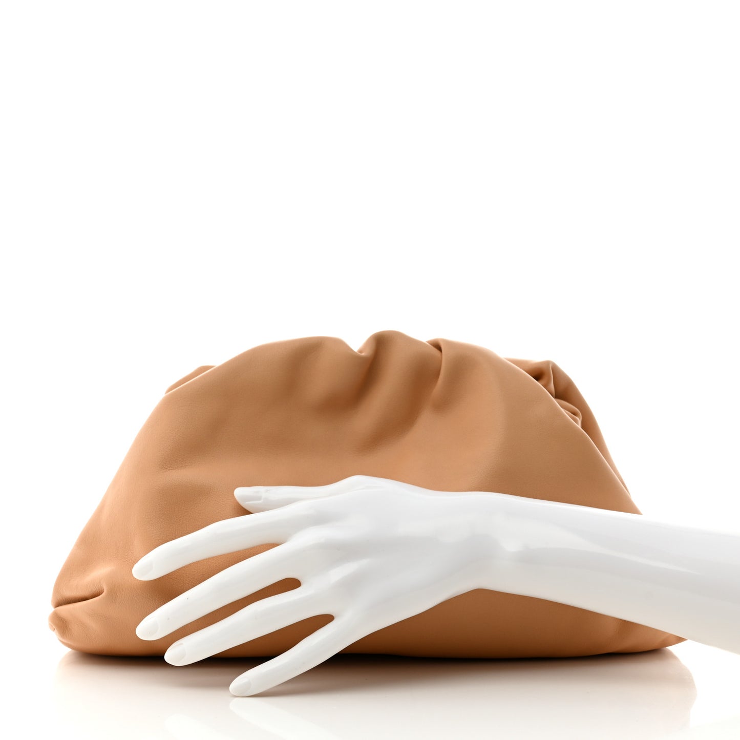 Calfskin Teen Pouch Almond