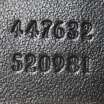 Gucci Calfskin Matelasse Small GG Marmont Chain Shoulder Bag Black 7 of 10