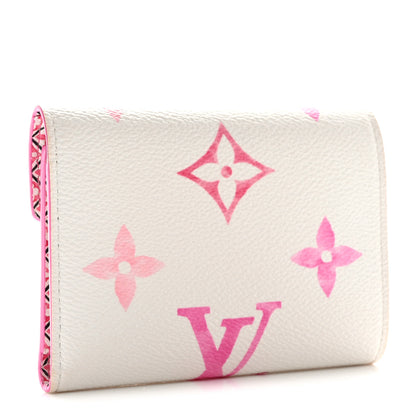 Louis Vuitton Monogram Giant By The Pool 2.0 Victorine Wallet Rose 3 of 7