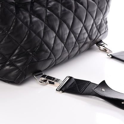 Chanel Lambskin Quilted Coco Cocoon Backpack Black 8 of 8