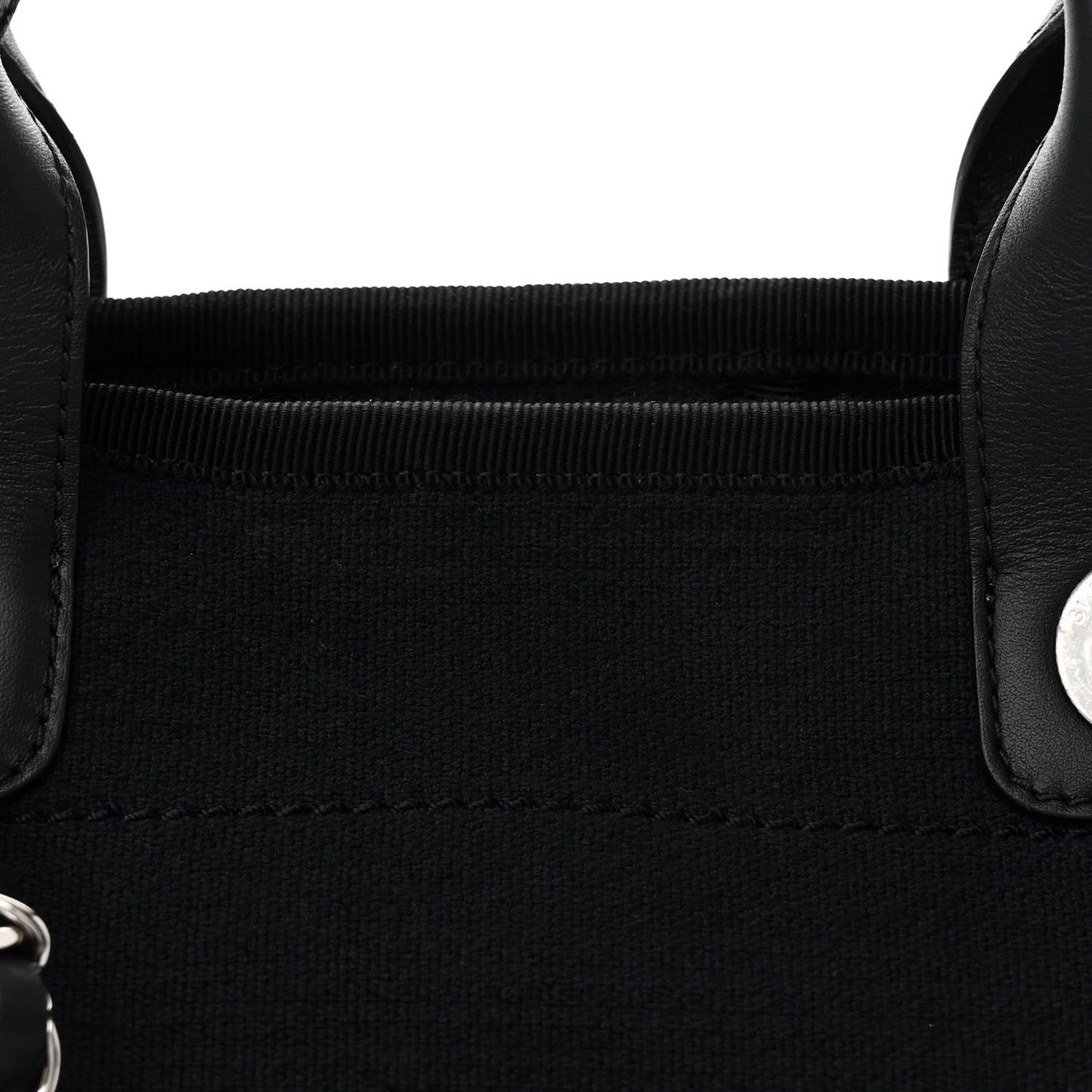 Mixed Fibers Small Deauville Tote Black