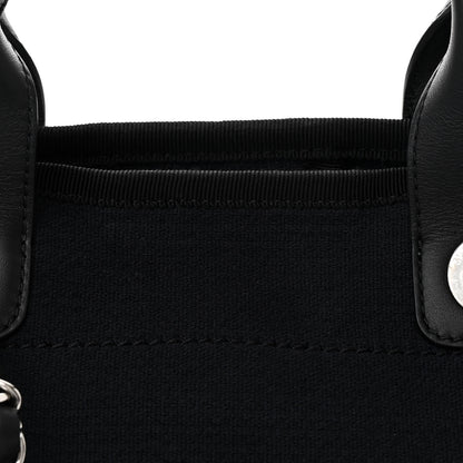 Chanel Mixed Fibers Small Deauville Tote Black 10 of 13
