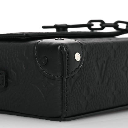 Louis Vuitton Taurillon Monogram Steamer Wearable Wallet Black 9 of 13