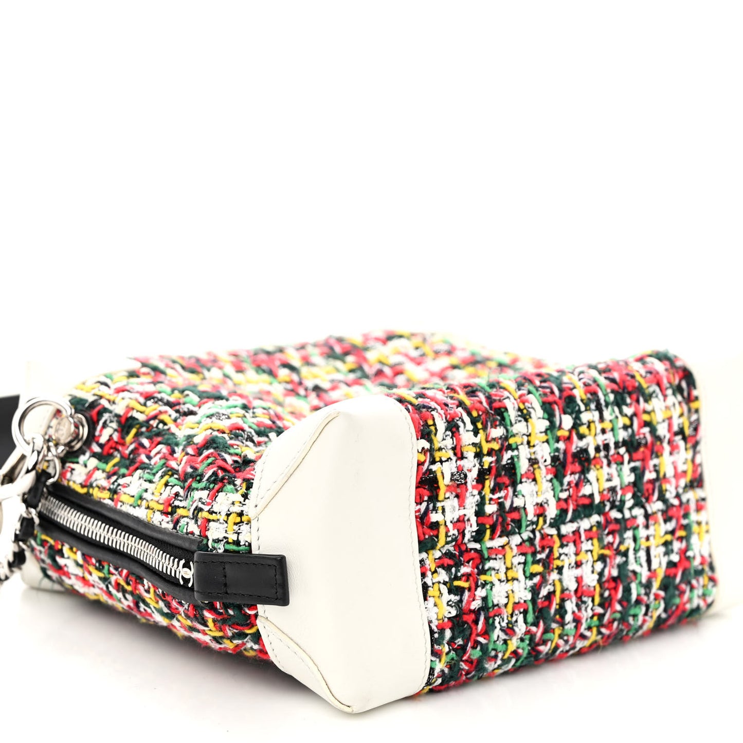 Tweed Camera Case White