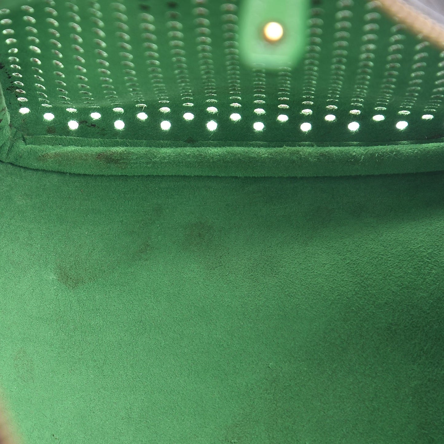Monogram Perforated Speedy 30 Green