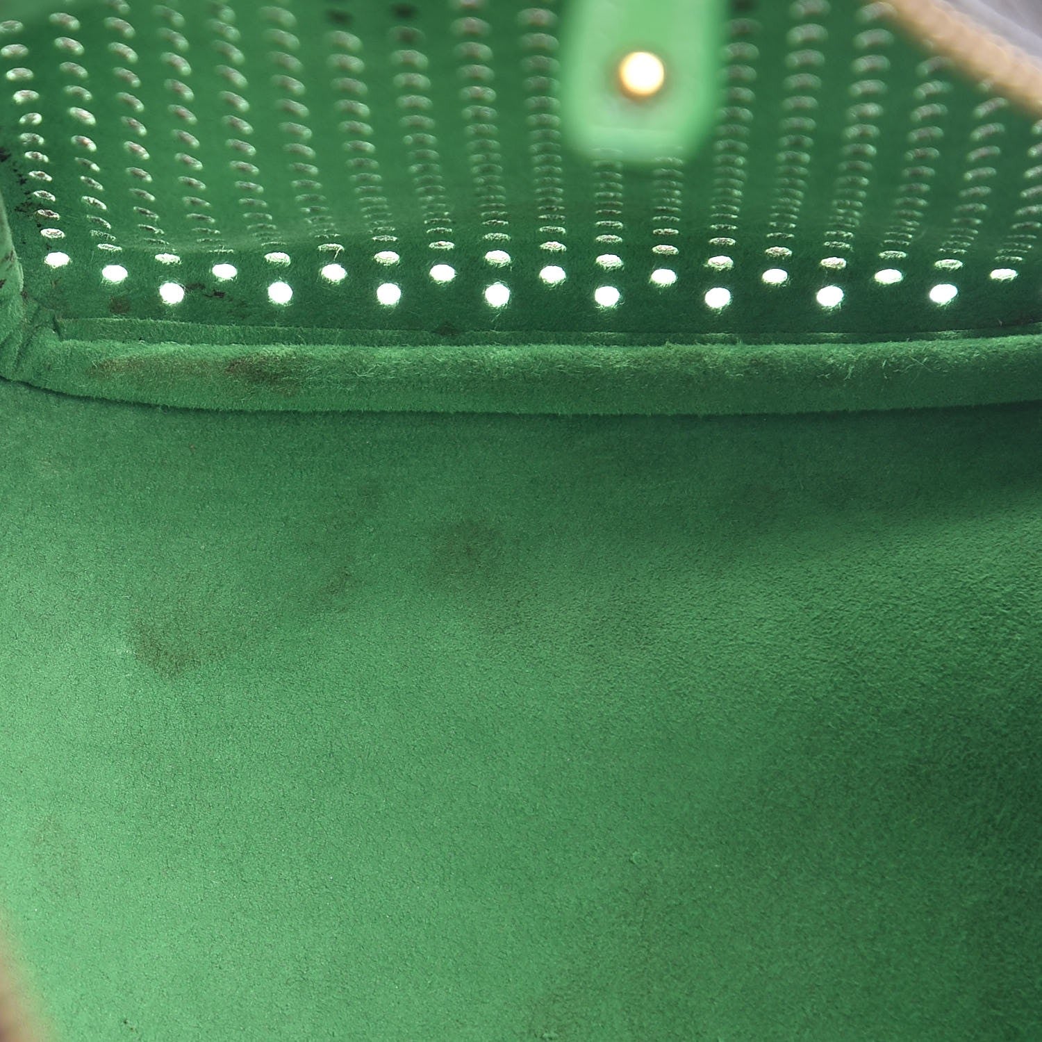 Louis Vuitton Monogram Perforated Speedy 30 Green 12 of 15