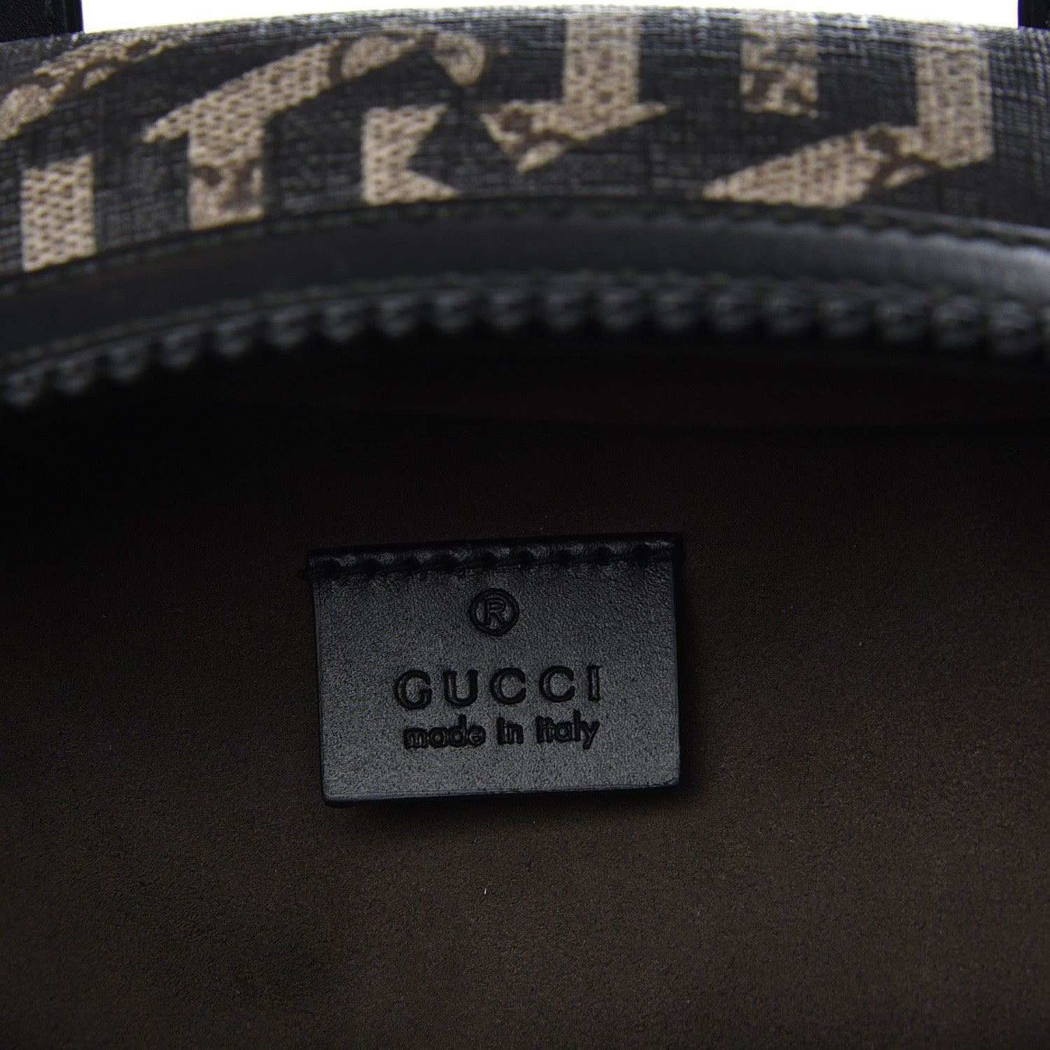 Gucci GG Supreme Monogram Caleido Medium Day Backpack Black 6 of 8
