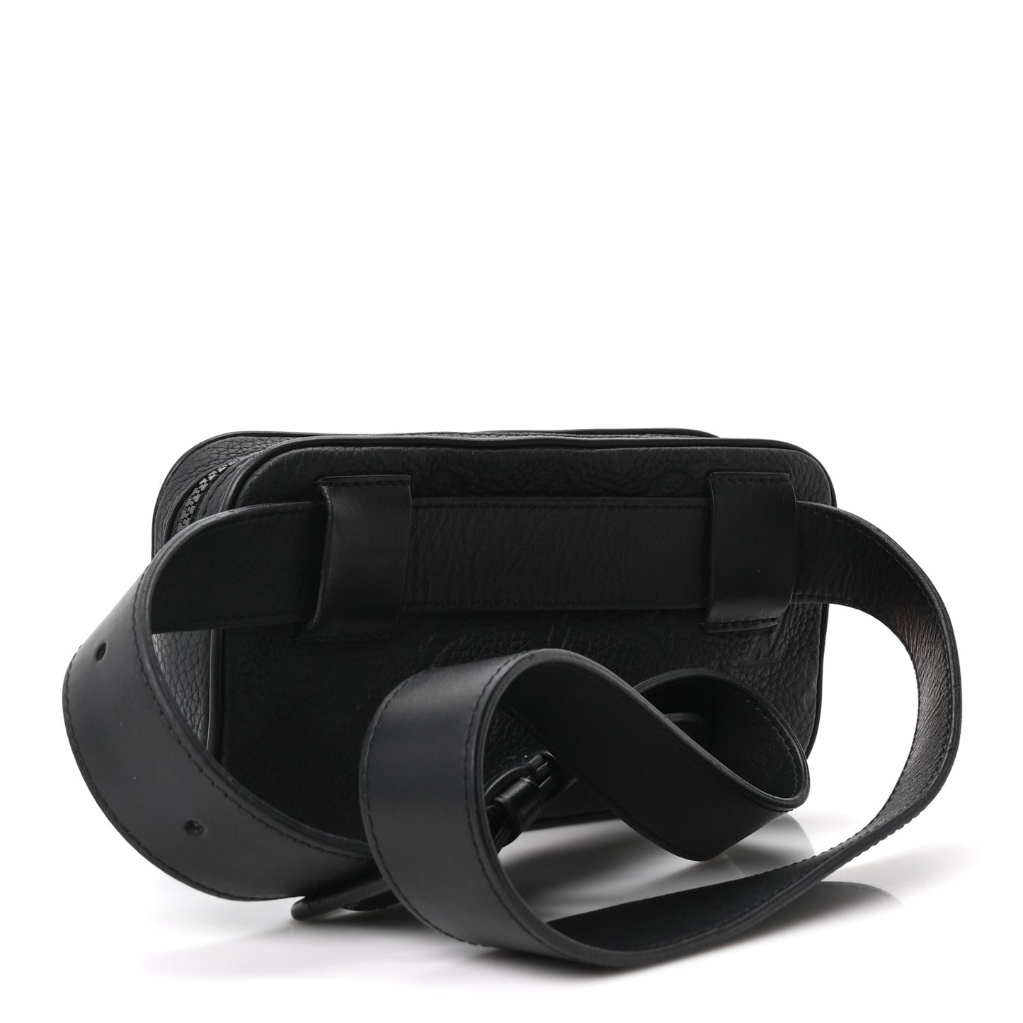 Taurillon Monogram Uniformes Solar Ray Soft Pochette Volga Belt Bag Black