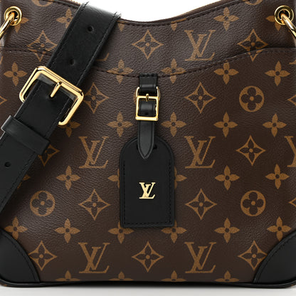 Louis Vuitton Monogram Odeon PM Black 7 of 11