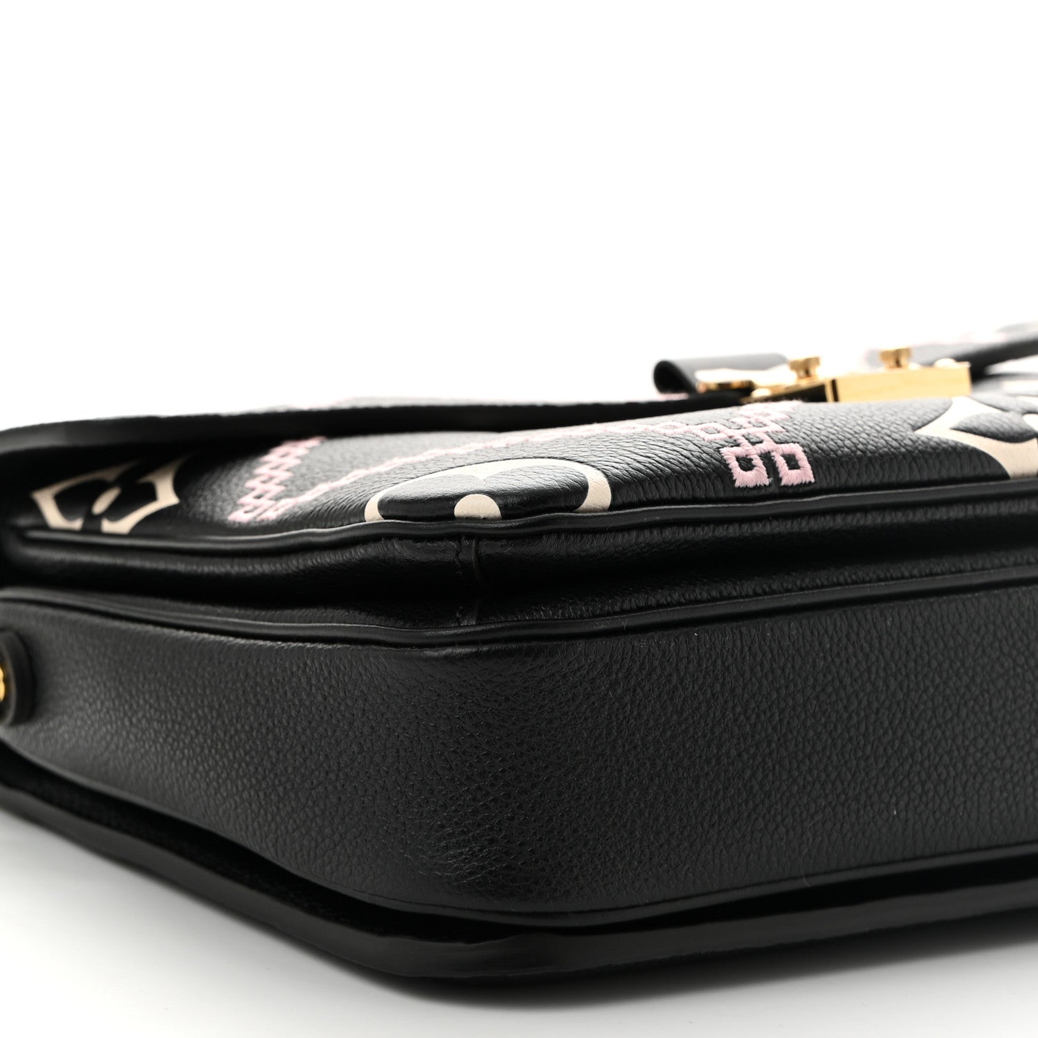 Louis Vuitton Empreinte Monogram Giant Broderies Pochette Metis Black 8 of 9