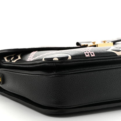 Louis Vuitton Empreinte Monogram Giant Broderies Pochette Metis Black 8 of 9