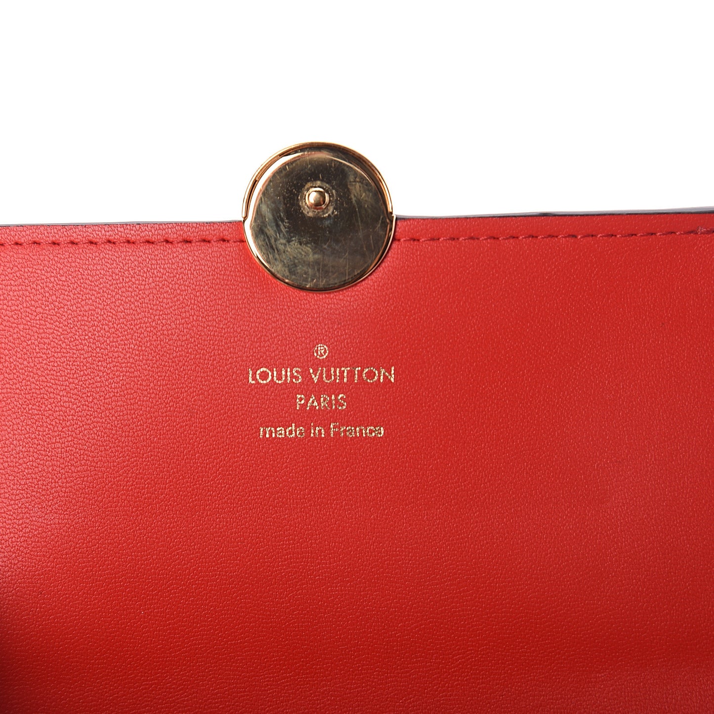 Monogram Flore Compact Wallet Coquelicot