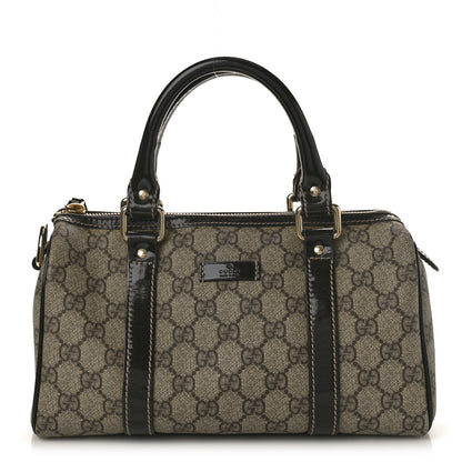 Gucci GG Plus Monogram Small Joy Boston Dark Brown 1 of 9