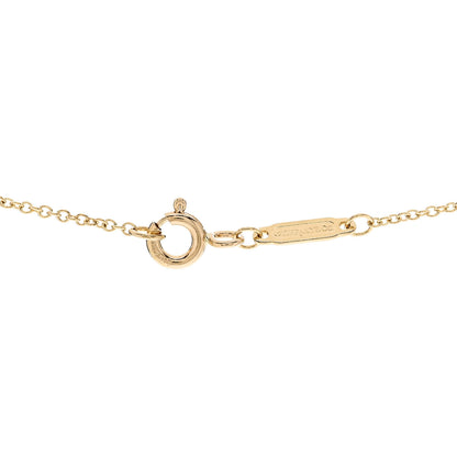 Tiffany 18K Yellow Gold Infinity Pendant Necklace 4 of 5