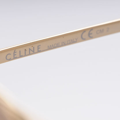 Celine Metal Sunglasses CL 41808/S Gold 7 of 7