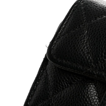 Chanel Caviar Quilted Classic 4 Key Holder Wallet Black 9 of 9
