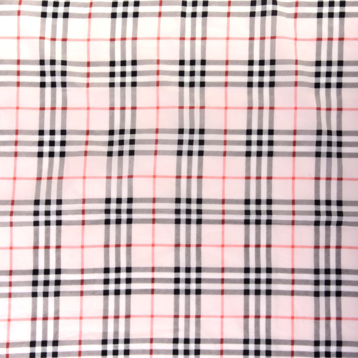 Burberry Cotton House Check Square Scarf Light Pink 2 of 3